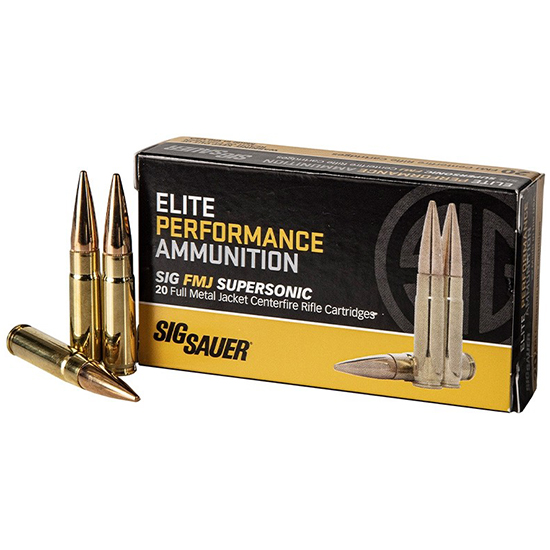 SIG AMMO 300BLK 125GR ELITE BALL FMJ 20/25 - Ammunition